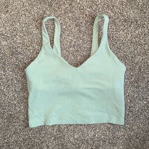 lululemon Align tank top crater blue size 6